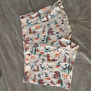 Aerie Christmas Pajama Shorts